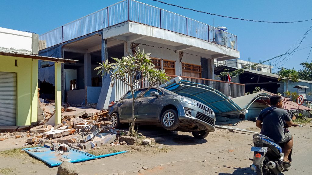 Lombok na aardbeving augustus 2018